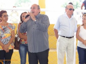 Inaugurada Quadra de Esporte Coberta da Escola Nazinha Garcia Sampaio