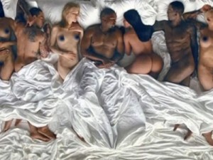 Kanye West polemiza com clipe que simula famosos nus