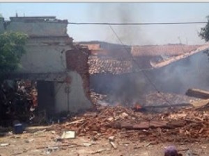 Lavras da Mangabeira-CE Tragédia em ponto de venda de fogos com mortos e ferido