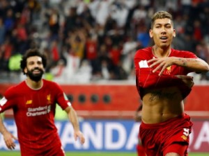 Liverpool passa sufoco mais venceu o Monterrey e faz a final do Mundial com o Fla