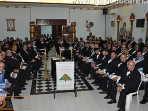 Maçons de Barbalha prestigiam 80 anos da Loja Maçônica de Missão Velha