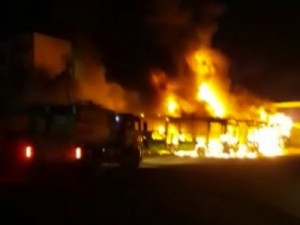 Madrugada de fogo, prejuízo de 4 milhões para a Prefeitura de Ibaretama