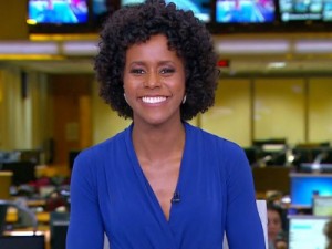 Maju Coutinho substitui Sandra Annenberg na bancada do Jornal Hoje