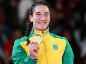 Mayra Aguiar desbanca rival cubana e conquista primeiro ouro no Jogos Pan-Americanos
