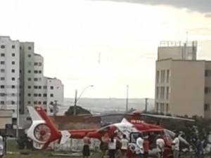 Menino de 13 anos é atingido por raio no DF