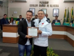 Meruoca: Policial Militar homenageado em Sessão Solene de Moção de Aplausos