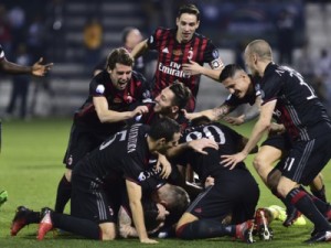 Milan é campeão da supercopa da Itália