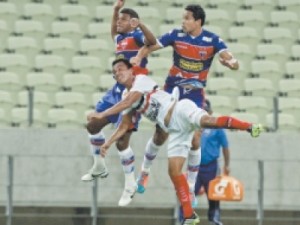 MISSÃO CUMPRIDA Fortaleza vence o River-PI e via a segunda fase da Copa do Brasil  