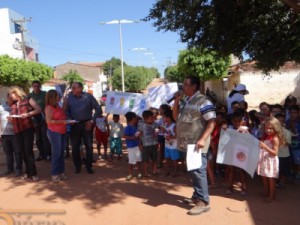 Mobilização contra Aedes Aegypti no Bairro do Rosário