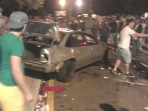 Motorista atropela quase 30 em cidade do Paraná
