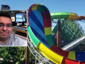 Mulher e filha de radialista morto no Beach Park viram o acidente: 'Traumatizante', diz familiar