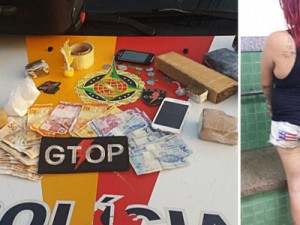 Mulher 'empresta' bebê para irmão vender droga perto de escola no DF