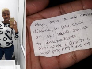 Mulher vê passageira sofrendo assédio em ônibus no Rio e entrega bilhete para salvá-la