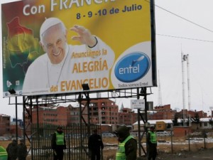 O Papa no Equador, Bolívia e Paraguai com a alegria do Evangelho