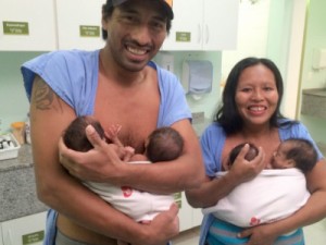 Pai de quadrigêmeas indígenas é preso por abandono, diz polícia de MS