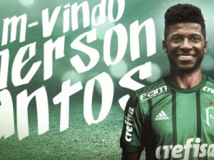 Palmeiras anuncia contratação do zagueiro Emerson Santos por cinco anos