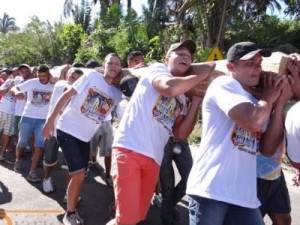 Pau de Bandeira do Bom Jesus dos Aflitos, no Caldas 