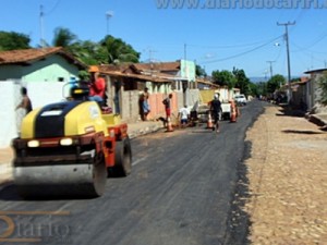 Pavimentação asfáltica valoriza a comunidade do Brejinho