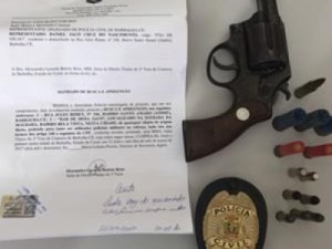 Polícia Civil aprende munição e arma usada em homicídio