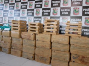 Polícia Civil faz maior apreensão de droga do Ceará em 2017