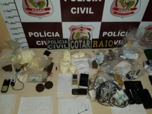 Polícia encontra drogas em cadeia e 53 presos são autuados em flagrante, no Ceará