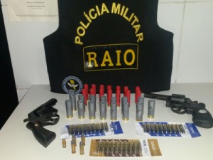 Polícia Militar apreende 12 armas de fogo durante o final de semana na AIS 11