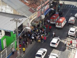 Policial militar é baleado no Centro ao reagir a um assalto