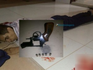 Policial militar reage a assalto e atira contra criminoso