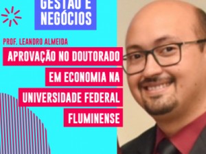 Professor da Unileão é aprovado em doutorado na Universidade Federal Fluminense