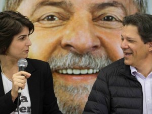 PT aguardará fim do prazo e lançará chapa Haddad-Manuela nesta terça-feira