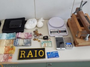 Raio prende elemento com droga em Juazeiro, e individuo por roubo no Crato