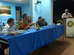 Rotary de Barbalha faz reunião recebendo comitiva do RC Cajazeiras