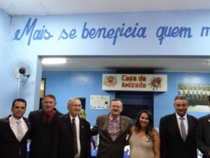 Rotary e Casa da Amizade empossam novos diretores 2018/19