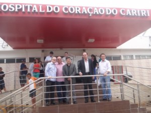 Secretário de Saúde do Ceará visita hospitais de Barbalha