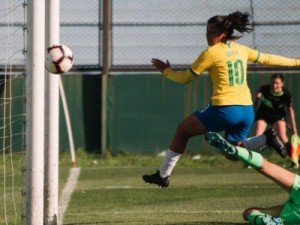 Seleção feminina sub-20 aplica outra goleada em torneio sul-americano: 5 a 0 no Chile