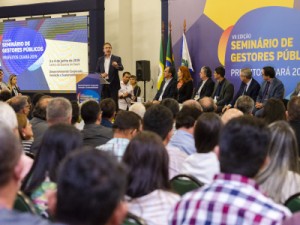 Seminário: Governador do Ceará destaca a importância de uma gestão eficiente
