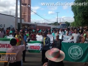 Sindicalistas Rurais protestam contra reformas trabalhistas