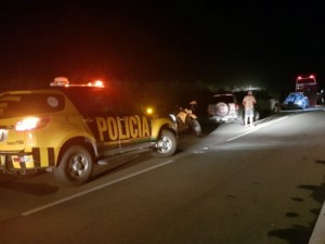 Subtenente da PM morre após colidir com outro carro na CE-085