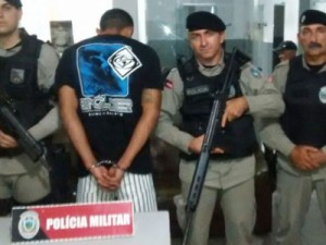 Suspeito de homicídio é preso quando comemorava crime na Paraíba, diz PM