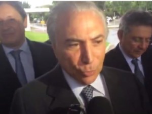 Temer diz que relação com Dilma em 2016 será 'harmoniosa'