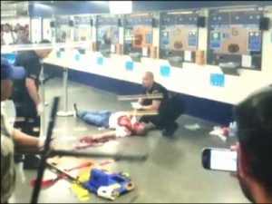 Tiroteio em estação de metrô no Rio de Janeiro deixa uma pessoa baleada