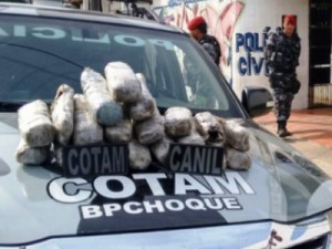 Traficante é preso e 10 quilos de maconha são apreendidos no Bom Jardim