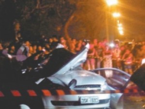 Três mortos em acidente na BR