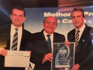 Zé Leite, recebe comenda dos melhores prefeitos do Ceará, 2016