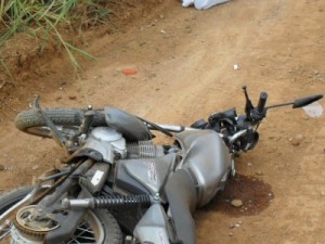 Em Barbalha mulher morre atropelada e motoqueiro hospitalizado