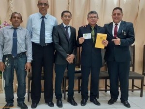 Pastor Luís Augusto recebe Credencial da Capelania Evangélica Social Internacional