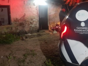 Jovem é morto a tiros na frente da companheira e da enteada