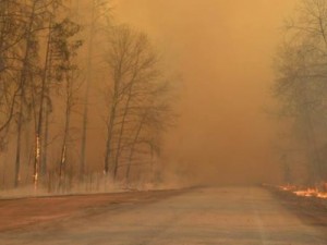 Incêndios na Ucrânia se aproximam da usina de Chernobyl