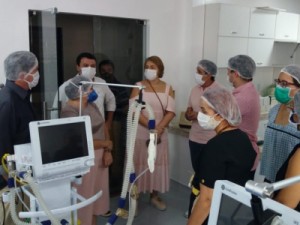 "Instalação dos leitos de UTI em Iguatu está avançada", observa secretária executiva da Sesa