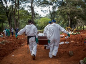 Brasil em 24hs registrou 1.293 mortes e mais de 65 mil casos de Covid-19